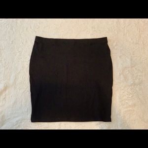 🟪 3 for $10! Black Jersey Skirt
